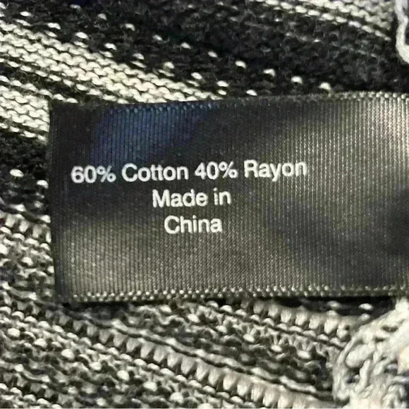 2 for$15 Lane Bryant Black White Stripe Dolman Sleeve V-Neck Sweater Size 14/16 - Picture 4 of 8